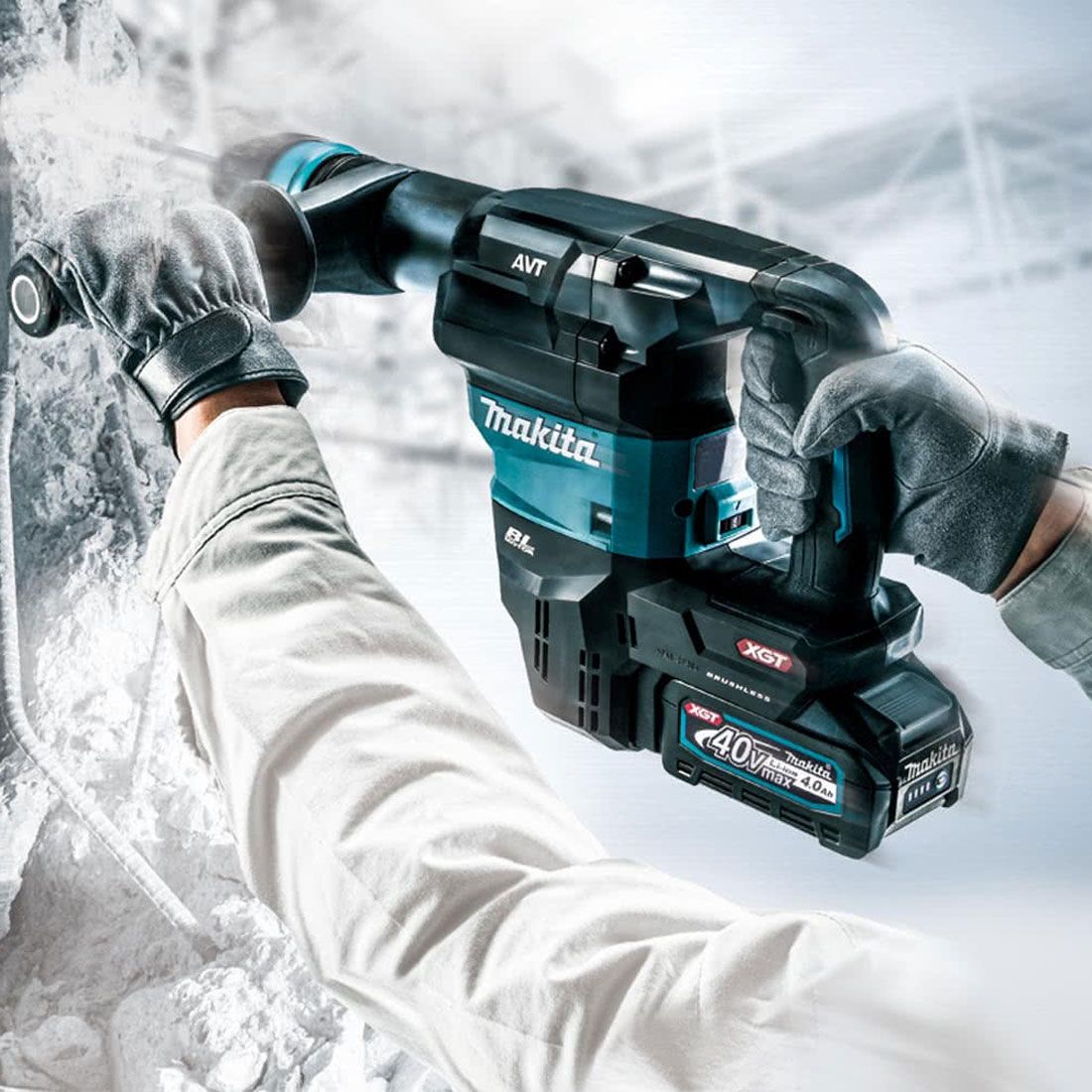 Buy Makita,Makita HM001GD201 40V Max XGT Cordless Demolition Hammer – 2x 2.5Ah Batteries, Charger & Case - Gadcet UK | UK | London | Scotland | Wales| Near Me | Cheap | Pay In 3 | Demolition Hammers